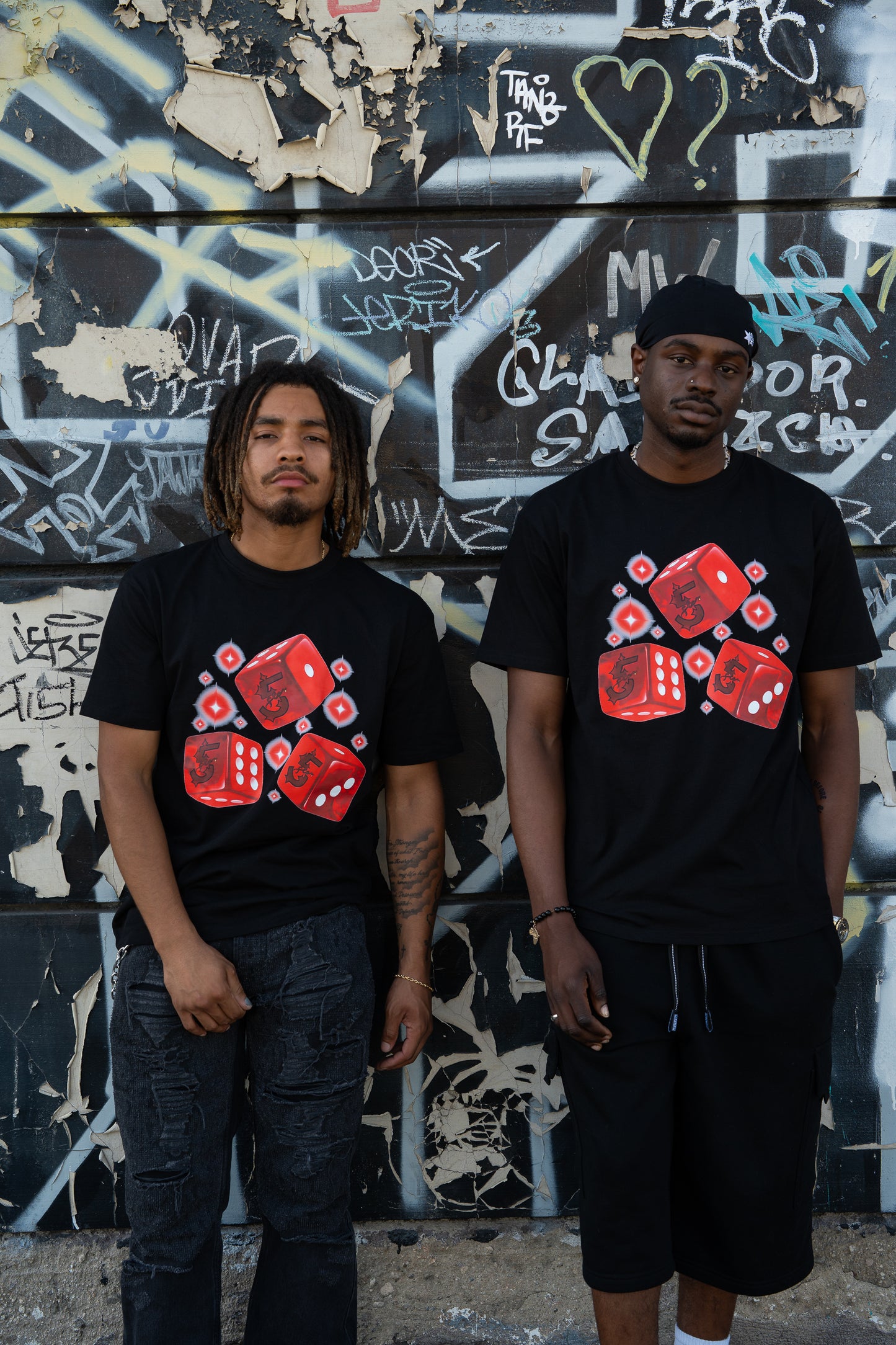 Roll The Dice Tee - Black