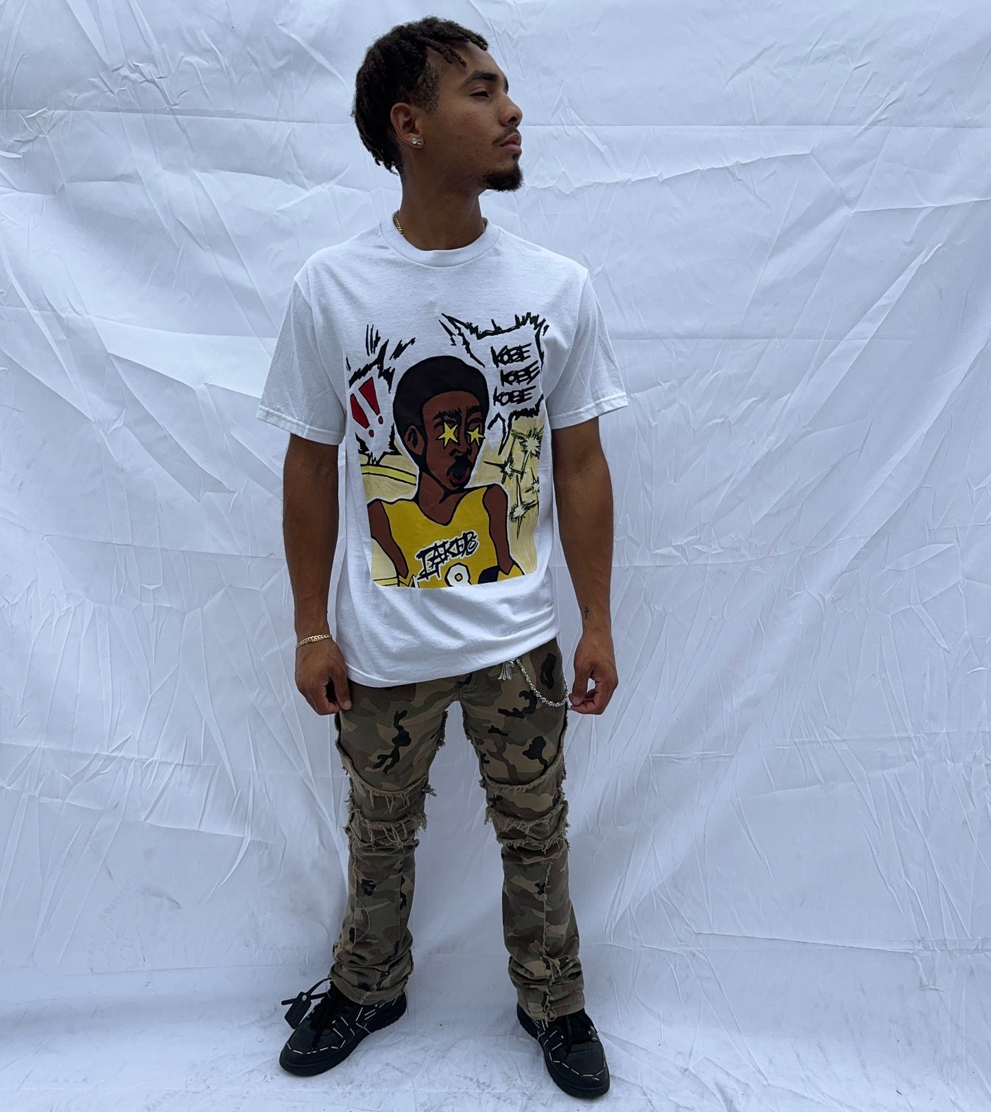 Ballin Like Tee (Front +Back) White