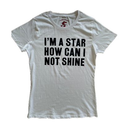 I’m A Star Tee - White