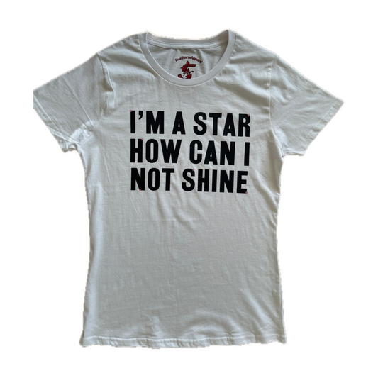 I’m A Star Tee - White