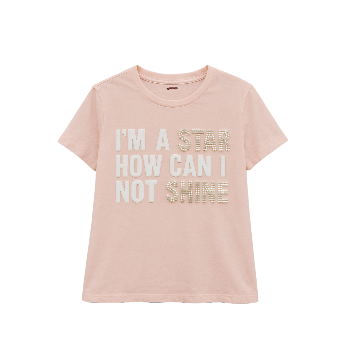 I’m A Star How Can I Not Shine- Rhinestone Crop Tees