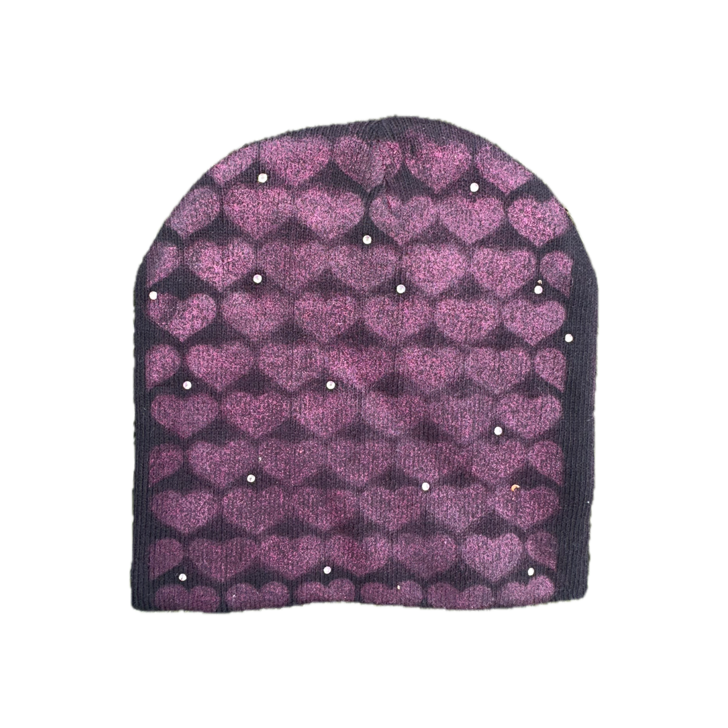 Fivestarss Rhinestone Beanies - Black