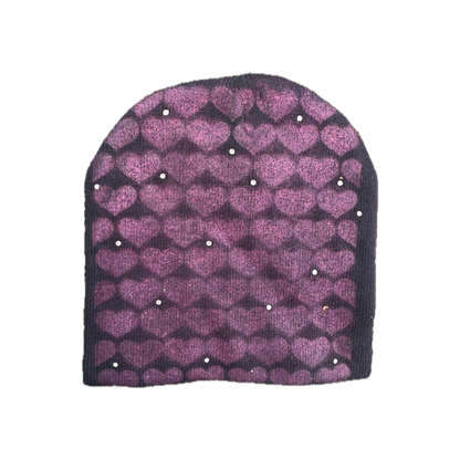 Fivestarss Rhinestone Beanies - Black