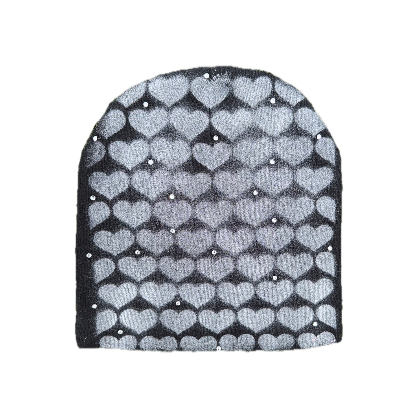 Fivestarss Rhinestone Beanies - Black