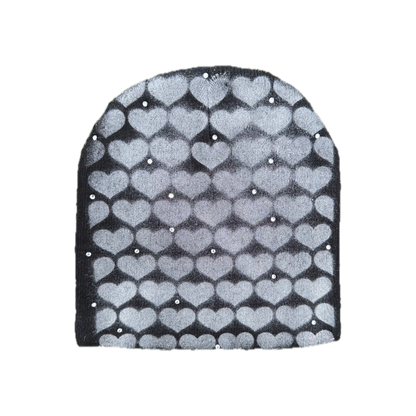 Fivestarss Rhinestone Beanies - Black
