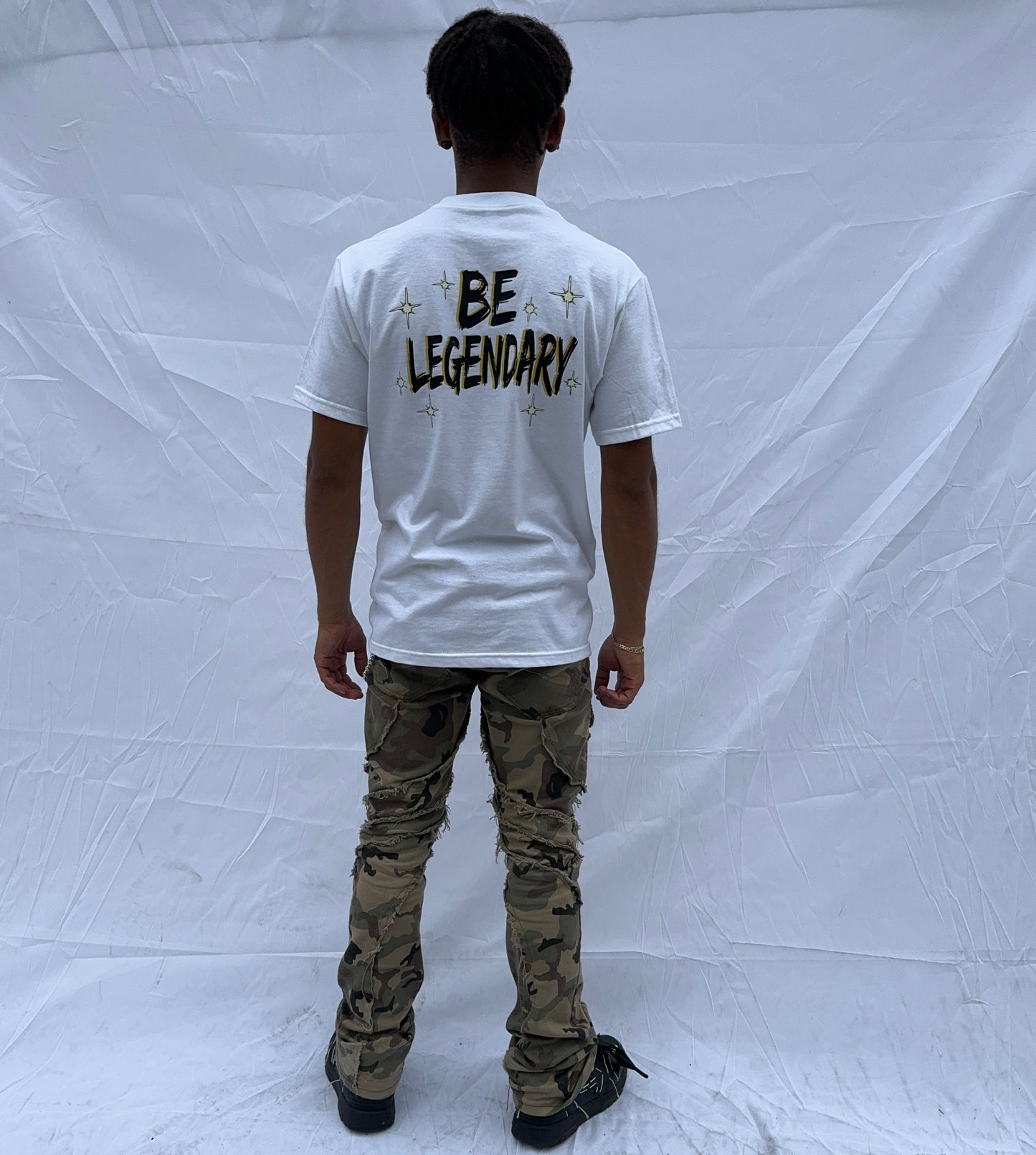 Ballin Like Tee (Front +Back) White